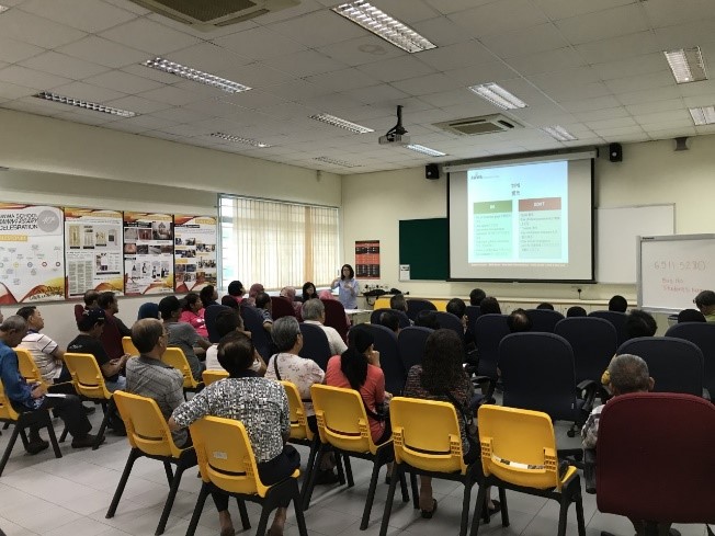 Group of individuals in a meeting