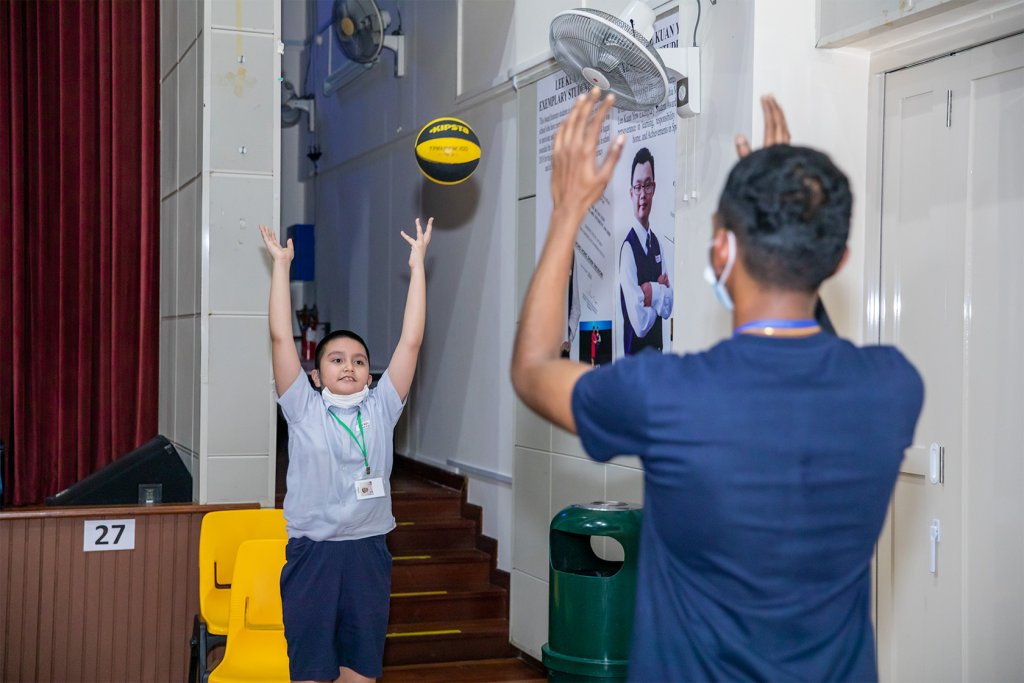 AWWA staff member during a programme activity