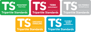Logo of tripartite standards recruitment practices